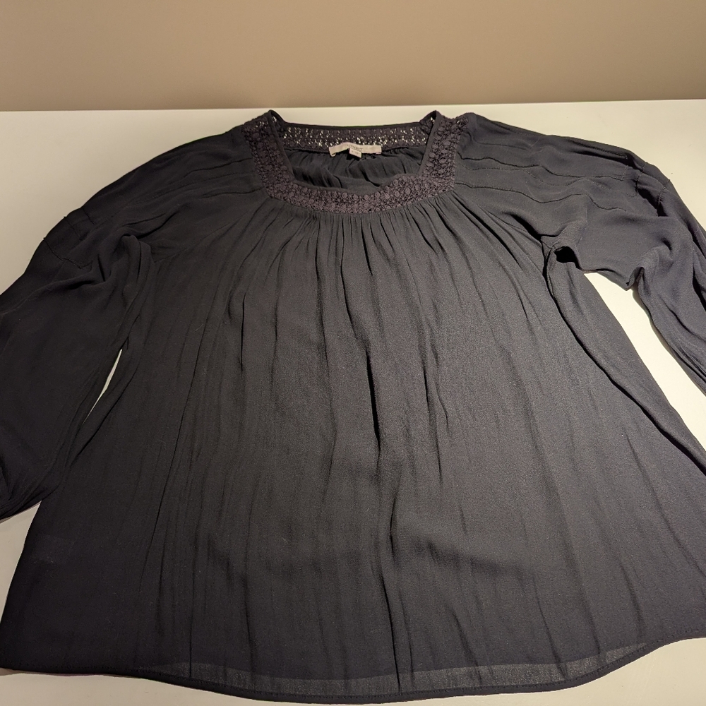 Elegant Black Women's Top